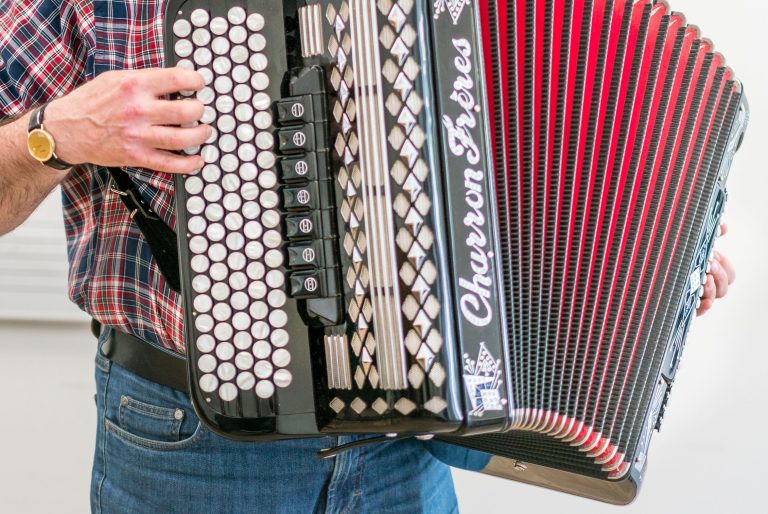 accordeonles, accordeon, Muziekschool Krimpen