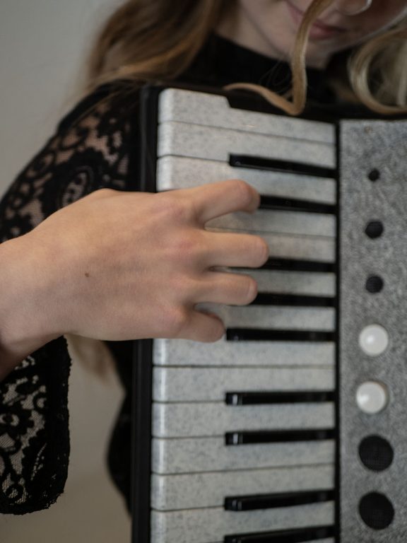 close-up accordeon