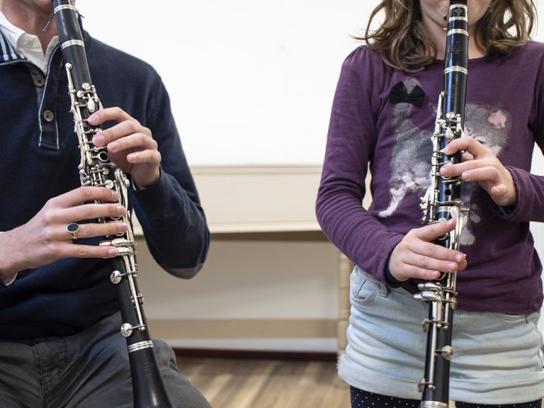 klarinetles, de klarinet, Muziekschool Krimpen