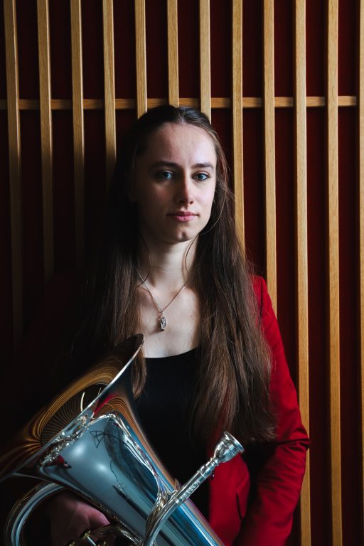 Muziekdocente met Euphonium